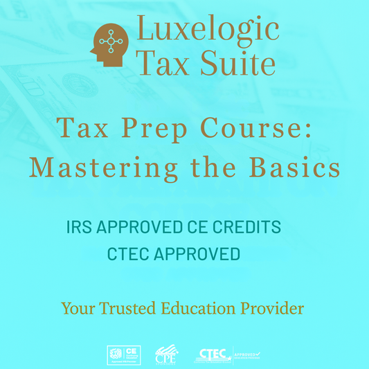 Tax Prep Course: Mastering the Basics